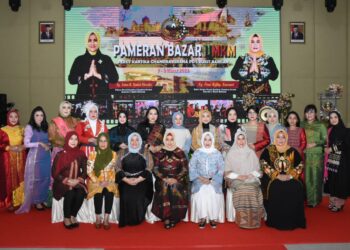 Persit KCK Korem 023/KS Ikuti Pameran Bazar UMKM di Makodam I/BB
