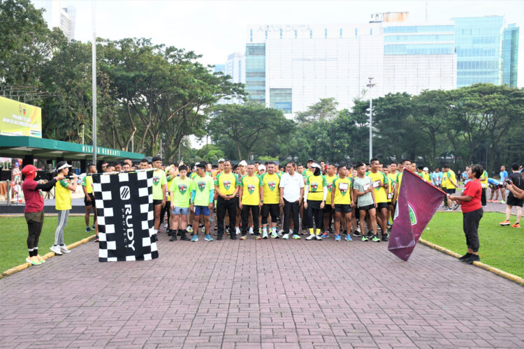 Kodam I/BB Gelar Fun Run Menyongsong Bukit Lawang Orangutan Trail 2023