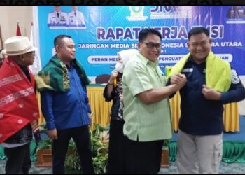 Kain Songket Batubara Dihadirkan Pada Pembukaan Rakerda JMSI Sumut