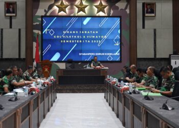Sidang Jabatan Pamen Kodiklatad Semester I TA 2023