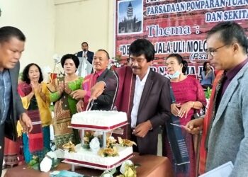 Syukuran Bona Taon Dan HUT ke-22, Pomparan Tuan Sirimbang Kota Medan Dukung Pesta Parna Sedunia  Samosir