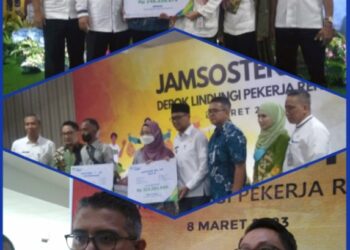 Wakil Wali Kota Depok Buka Jamsostek Fair, Depok Lindungi Pekerja Rentan