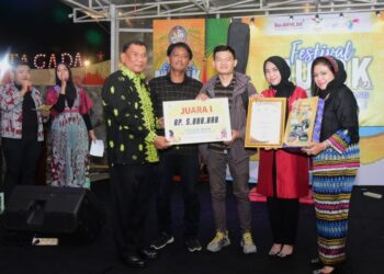 Group Musik Rentak Bertuah Raih Juara I Pada Festival Musik Bertajuk Karya Musik Anak Deliserdang