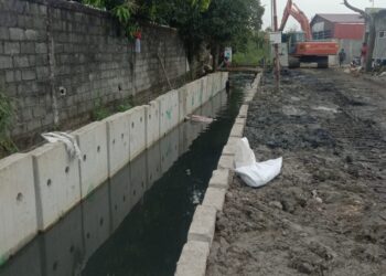Warga Pasar 2 Rengas Pulau Marelan Berterimakasih, Pemko Medan Perbaiki Saluran Drainase