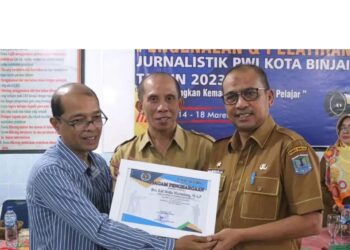 PWI Binjai Gelar Safari Jurnalistik Tingkat SMP, Kadis Pendidikan Binjai Edi Mulia Berharap Bisa Tingkatkan Literasi Siswa
