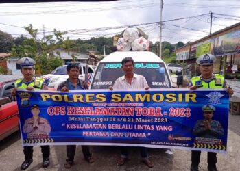 Operasi  Keselamatan Toba 2023, Polres Samosir Mengutamakan Pencegahan Pelanggaran
