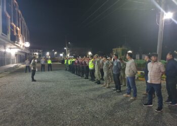Polres Simalungun Patroli Skala Besar Mitigasi Kejahatan Jalanan Di Malam Hari