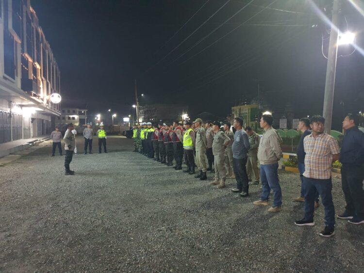 Polres Simalungun Patroli Skala Besar Mitigasi Kejahatan Jalanan Di Malam Hari
