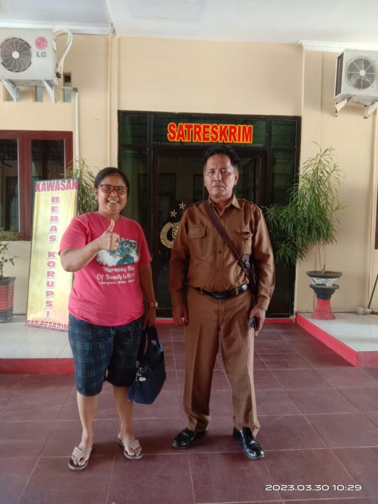 Kelompok Tani Pensiunan Eks Karyawan PTPN IV Laporkan Pelaku Pengrusakan Patok Tanah dan Pengancaman ke Polres Tapteng