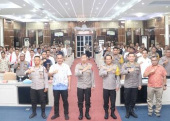 Waka Polda Sumut, Brigjen Pol Drs Jawari Buka Latihan Pra Operasional Pekat Toba 2023