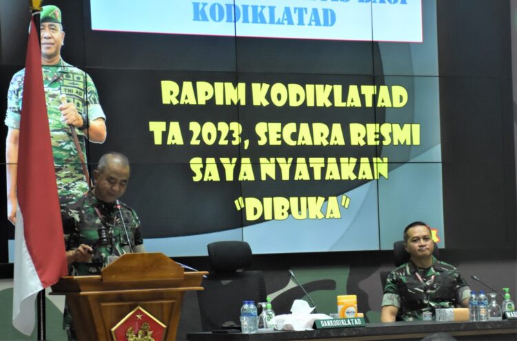 Dankodiklatad Pimpin Rapat Kodilatat Tahun Anggaran 2023