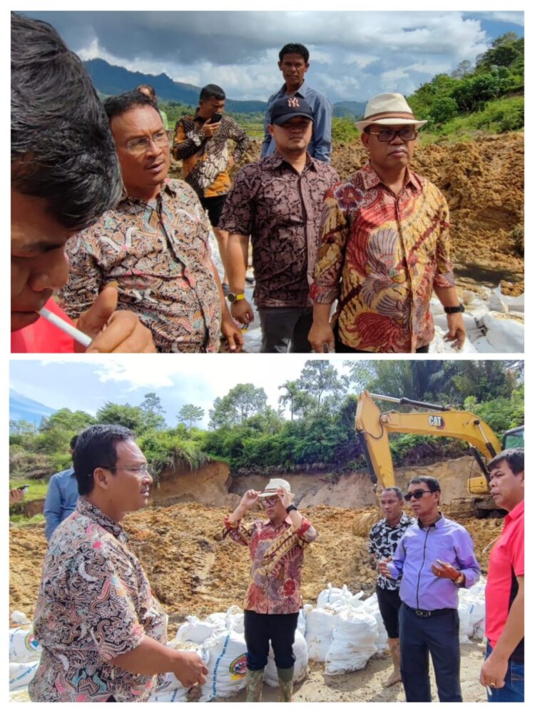 Hujan Lebat, Longsor di Rura Partangisan Silaen