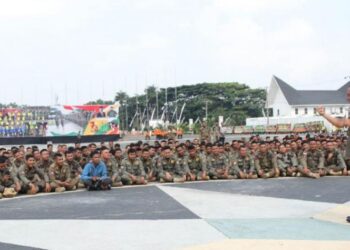 Gubsu Hadiri HUT ke-73 Satpol PP: Personil Satpol PP Diingatkan Memperkuat Latihan dan Harus Berani Dalam Bertugas