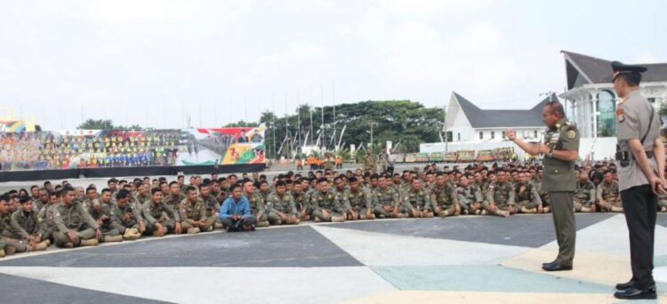 Gubsu Hadiri HUT ke-73 Satpol PP: Personil Satpol PP Diingatkan Memperkuat Latihan dan Harus Berani Dalam Bertugas