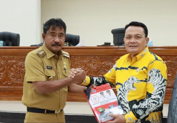 Wali Kota Binjai Hadiri Rapat Paripurna Penyampaian LKPJ Serta Penetapan Usulan Propemperda