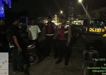 Polresta Deli Serdang Laksanakan Patroli “Sahur On The Road”