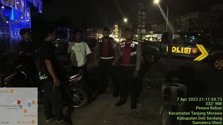 Polresta Deli Serdang Laksanakan Patroli “Sahur On The Road”
