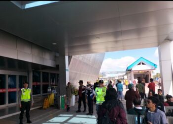 Penumpang Jalur Penerbangan Bandara Silangit Meningkat Signifikan, Polres Taput Beri Pengamanan Maksimal
