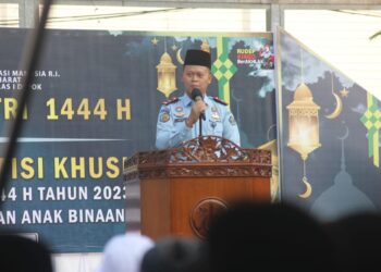 Ratusan  Narapidana Rutan Kelas I Depok Dapat Remisi di Hari  Raya Idul Fitri  1444 H
