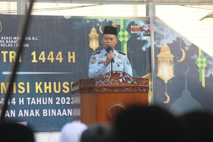 Ratusan  Narapidana Rutan Kelas I Depok Dapat Remisi di Hari  Raya Idul Fitri  1444 H