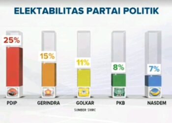 Hasil Survey SMRC: Pemilih Kritis Cenderung Pilih Partai Besar