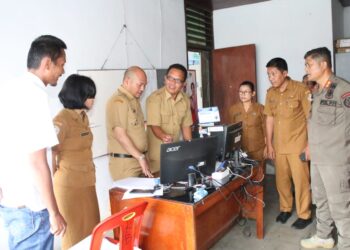 Bupati Taput Sidak ke Dinas PPKBP3A: Nikson Nababan Minta ASN Agar Bekerja Sebagai Abdi Negara