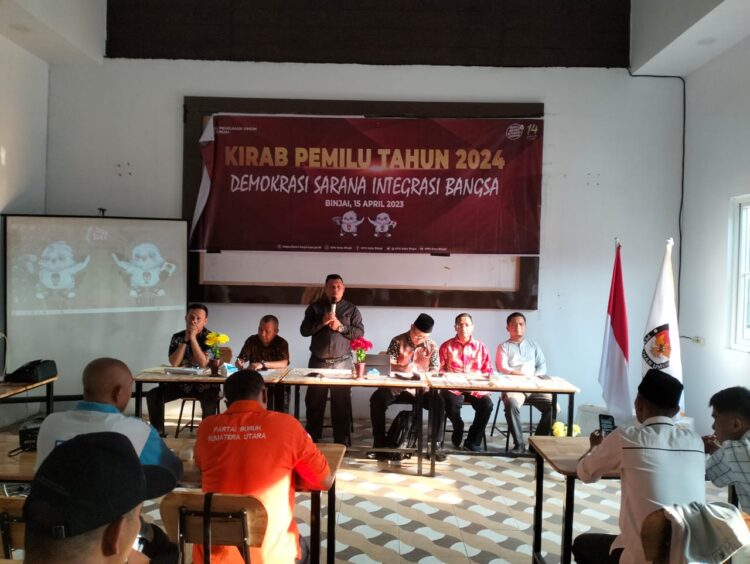 KPU Kota Binjai Sosialisakan Pemilu 2024