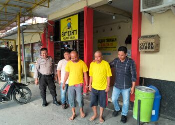 Polres Binjai Bekuk 2 Pria Pengedar Narkoba