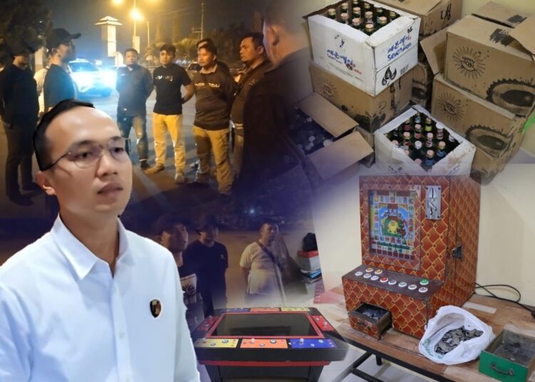 Gencarkan Ops Pekat Toba, Polresta Deli Serdang Amankan Ratusan Preman dan Sita Miras dan Mesin Judi