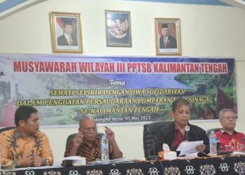 Drs Jahara Sinaga MSi Terpilih Secara Aklamasi Menjadi Ketua PPTSB Wilayah Kalteng Periode 2023-2027