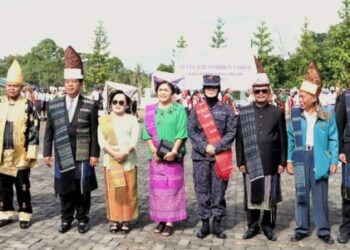 Bupati Radiapoh Sinaga Pimpin Peringatan Hardiknas Tahun 2023 di Kabupaten Simalungun 