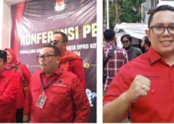 PDI Perjuangan Kota Depok Daftarkan 50 Bacaleg ke KPU Depok