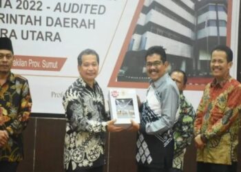 Pemeritah Kota Tebingtinggi Raih Predikat WTP 5 Kali Berturut-turut dari BPK
