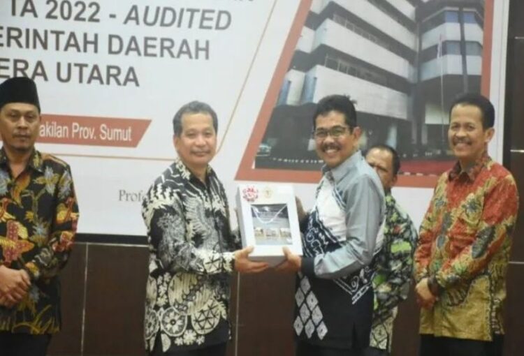 Pemeritah Kota Tebingtinggi Raih Predikat WTP 5 Kali Berturut-turut dari BPK
