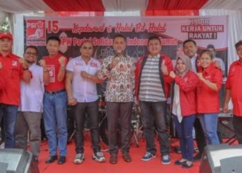 Wagub Sumut Musa Rajekshah Hadiri Kopdarwil dan Halal bi Halal Partai Solidaritas Indonesia Sumut