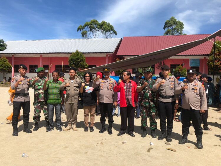 Pilkades Serentak di Kabupaten Tapanuli Utara Berjalan Aman dan Kondusif 