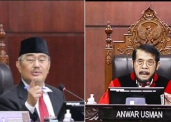 MKMK Tolak Pembatalan Putusan MK Tapi Berhentikan Anwar Usman Sebagai Ketua MK Terkait Pelanggaran Etik Berat
