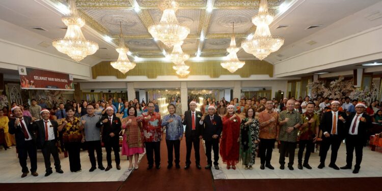 Pj Gubernur Sumut Hasanudin Ajak Wartawan Jadikan Momen Natal Perkuat Peran Pers Untuk Mensukseskan Pemilu 2024