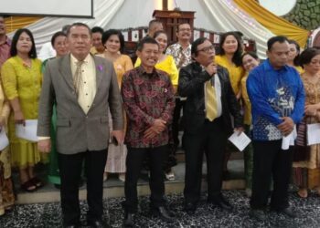 Perayaan Natal PPTSB Sektor XII Cabang Medan Baru Polonia Berlangsung Meriah:Anthony Sinaga SH.MHum Ajak Warga PPTSB Dukung Wilfrid Baldwin Sinaga SH dan Rosen Jaya Sinaga Pada Pemilu 2024
