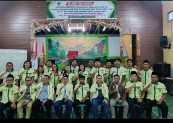 Ketua Komda PK Sumut Parulian Silalahi Lantik  Evan Hutagaol  Sebagai Ketua Komcab Pemuda Katolik Dairi 