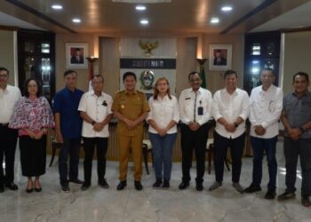 Pj Gubernur Sumut, Hassanudin Ajak Wartawan Untuk Terus Berbuat Baik : Natal PWI Sumut 21 Desember 2023 di Medan