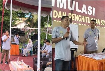 KPU Binjai Gelar Simulasi Pemilu 2024