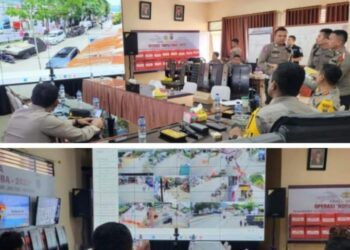 Satgas Teknologi Informasi Komunikasi Polda Sumut Keluarkan Peralatan Modern Dukung. Internasional World Champinship F1 Powerboat Toba 2024
