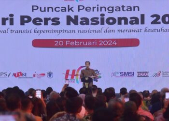 Jokowi Hadiri Puncak Peringatan HPN 2024: Pers Harus Tetap Jadi Pilar Penjaga Demokrasi Dan Berdiri Tegak di Tengah Gempuran Persaingan Global
