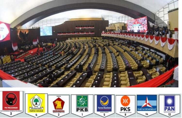 Hasil Pleno KPU RI: 8 Parpol Lolos ke Parlemen, 10 Parpol Gagal