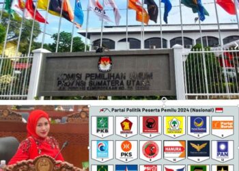 KPUD Sumut Tetapkan 100 Caleg DPRD Sumut Periode 2024-2029, Golkar Raih Suara Tertinggi