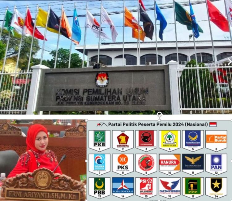 KPUD Sumut Tetapkan 100 Caleg DPRD Sumut Periode 2024-2029, Golkar Raih Suara Tertinggi