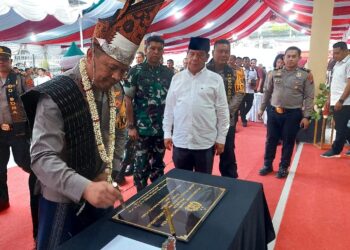 Kapolda Sumut Irjen Pol Agung Setya Imam Effendi, Resmikan Mapolsek di Destinasi Super Prioritas Danau Toba
