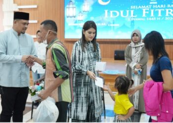 Wali Kota Medan Gelar Open House Hari Raya Idulfitri 1445H, Ratusan Masyarakat Padati Rumah Dinas Wali Kota