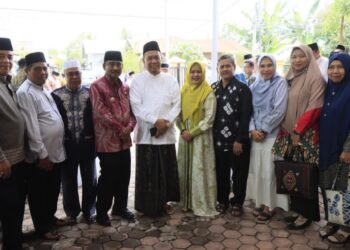 Wali Kota Binjai Amir Hamzah Hadiri Halalbihalal Bersama Ketua MUI Kota Binjai